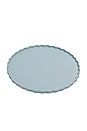 view 1 of 3 Ceramic Dinner Plate Set of 2in Blue Grey in Blue Grey