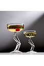 view 3 of 3 Tip Toe Coupe Glasses Set Of 2 in Clear