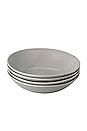 view 1 of 2 The Pasta Bowls Set of 4 in Dove Grey