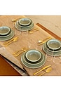 view 2 of 6 Pasta Bowls in Beachgrass Green