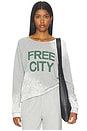 view 1 of 4 Bleachout Sweatshirt in Heather Surplus