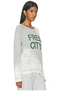view 2 of 4 Bleachout Sweatshirt in Heather Surplus