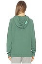 view 3 of 4 Basicgoodness Fluff Hoodie in Eatgreen