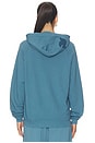 view 3 of 4 Basicgoodness Fluff Hoodie in Belgium Blue