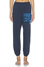 view 2 of 6 PANTALÓN DE CHÁNDAL HOLGADO LARGE SWEATPANT in Moonshrooms Blue
