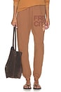 view 1 of 7 PANTALON SWEAT LARGE FREECITY in Grapefruit