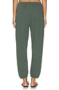 view 5 of 6 PANTALON SWEAT LARGE FREECITY in Surplus Green & Cream