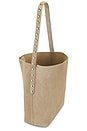 view 4 of 4 Cala Tote in Stucco Suede With Silver Studs