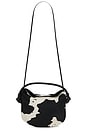 view 1 of 5 Elis Bag in Black & White Cow