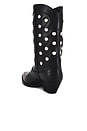 view 3 of 5 Loretta Boot in Black Calf With Studs