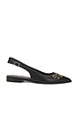 view 1 of 5 Marie Slingback in Black Calf With Mixed Grommets