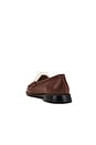 view 3 of 5 LOAFERS ELBA in Cognac Calf With Shearling