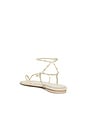 view 3 of 5 Alexia Sandal in Vanilla With Gold Studs