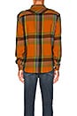 view 3 of 5 Denim Oversized Check Shirt Jacket in Autumn Plaid