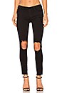 view 1 of 4 JEAN CROPPED LE SKINNY DE JEANNE in Lord Noir