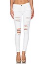 view 1 of 3 Denim Le Colored Ripped in Blanc