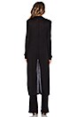 view 3 of 3 Denim Le Duster Cardigan in Noir