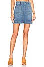 view 1 of 4 Denim Le Patch Pocket Skirt in Greenway