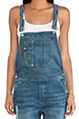 view 4 of 4 Denim Le Garcon Overall in Stone Canyon