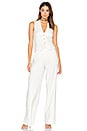 view 4 of 4 Denim Tux Vest in Off White