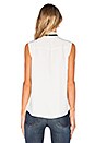 view 3 of 4 BLUSA LE RUFFLE in Blanc