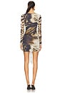 view 3 of 3 Anesu Plunge Mini Dress in Multi