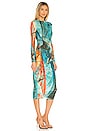 view 2 of 3 Delilah Dress in Ocean Blue