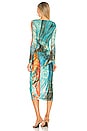 view 3 of 3 Delilah Dress in Ocean Blue