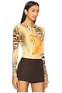 view 2 of 4 Fleur Top in Savannah Wild