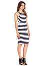 view 2 of 5 Ella Dress in Stripe in Navy & White Stripe