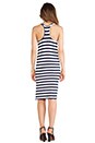 view 4 of 5 Ella Dress in Stripe in Navy & White Stripe