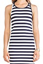 view 5 of 5 Ella Dress in Stripe in Navy & White Stripe