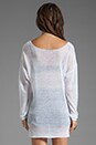view 3 of 5 Boat Neck Sweater in White