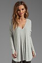 view 1 of 6 Robin Top in Heather Grey