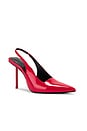 view 2 of 5 x REVOLVE G63 Slingback Pump in Cherry Red Patent