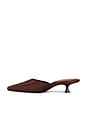view 5 of 5 x REVOLVE St Honore Slipper in Chocolate Brown