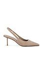 view 1 of 5 G55 SLINGBACK 펌프 in Suede Sand