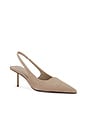view 2 of 5 G55 SLINGBACK 펌프 in Suede Sand