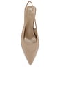 view 4 of 5 G55 SLINGBACK 펌프 in Suede Sand
