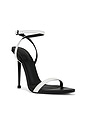 view 2 of 5 Ford Sandal in Noir & Blanc
