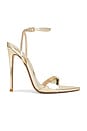 view 1 of 5 GG Heel in Mirrored Gold
