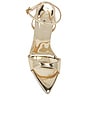 view 4 of 5 GG Heel in Mirrored Gold