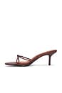 view 5 of 5 Maeve Slipper in Satin Brown