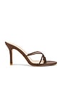 view 1 of 5 Sicilian Sandal in Chocolate