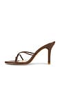 view 5 of 5 Sicilian Sandal in Chocolate