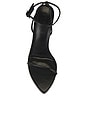 view 4 of 5 The Andx Sandal in Nero