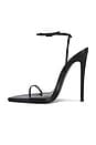 view 5 of 5 The Andx Sandal in Nero