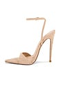 view 5 of 5 x REVOLVE GG Heel in Nude Suede