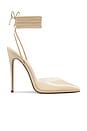 view 1 of 4 Luisa Lace Up Pump in Nude