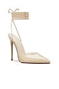 view 2 of 4 Luisa Lace Up Pump in Nude